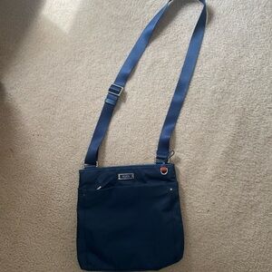 Tumi Navy Crossbody Bag